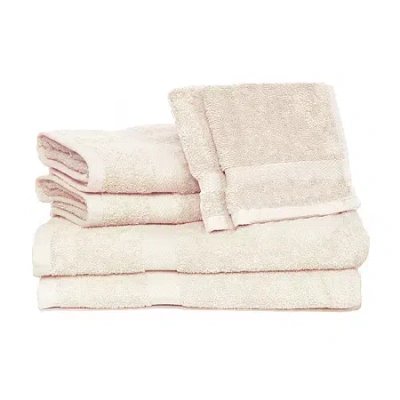 Cobra Deluxe 100% 6-pc. Bath Towel Set In Brown