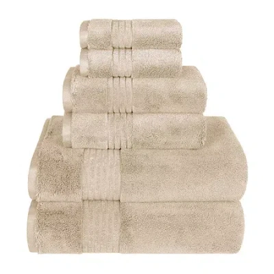 Liz Claiborne Signature Plush Bath Towel In Sand