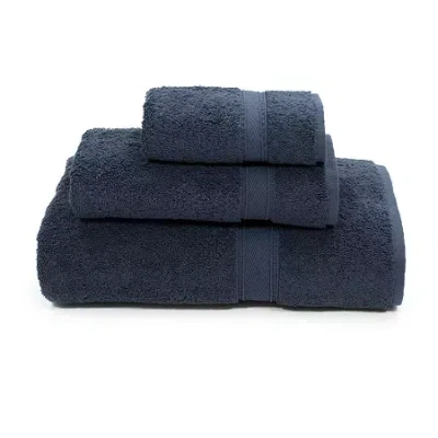 Linum Home Textiles Sinemis Terry 3-pc. Quick Dry Bath Towel Set In Blue
