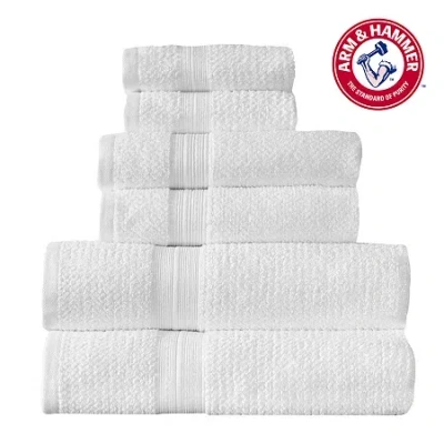 Arm & Hammer Quick Dry Bath Towel Set In White
