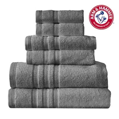 Arm & Hammer Performance Bath Towel Set In Gray