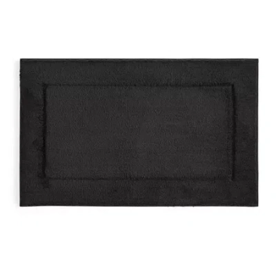 Liz Claiborne Signature Ultra Plush Bath Rug In Black