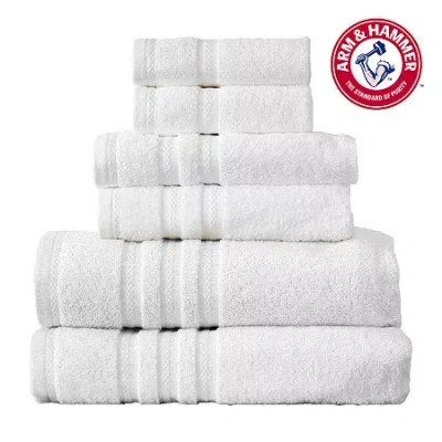 Arm & Hammer Performance Bath Towel Set In White