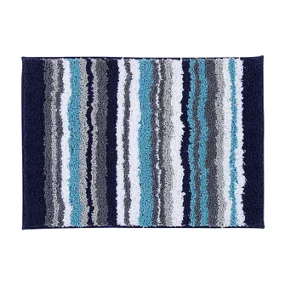 Better Trends Griffie Tufted Bath Rug Bath Rug In Blue