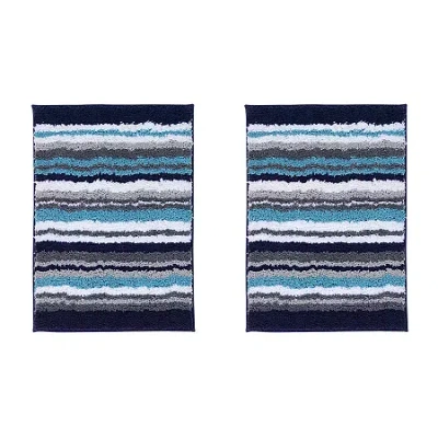 Better Trends Griffie Tufted Bath Rug 2-pc. Bath Rug Set In Blue