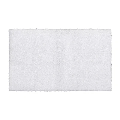 Better Trends Micro Plush Mat Bath Rug In White