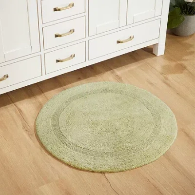 Better Trends Lux Tufted Mat Bath Rug In Green