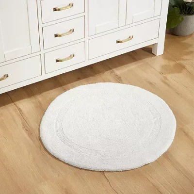 Better Trends Lux Tufted Mat Bath Rug In White