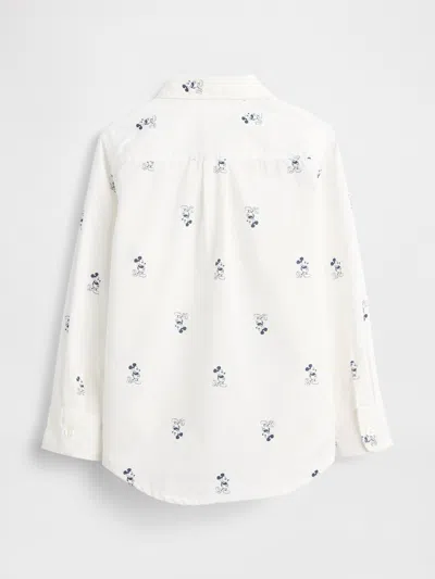 Gap Factory Babygap × Disney Mickey Mouse Poplin Shirt