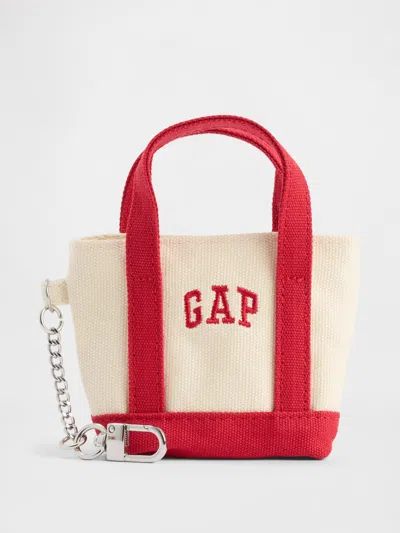 Gap Factory Logo Tote Keychain Charm