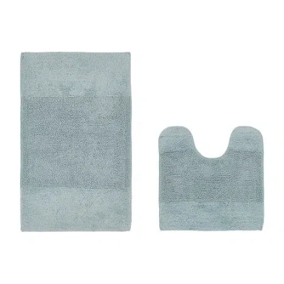Better Trends Granada Bath Rug In Blue
