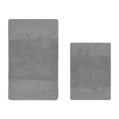 Better Trends Granada Bath Rug In Gray