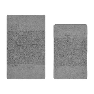 Better Trends Granada Bath Rug In Gray