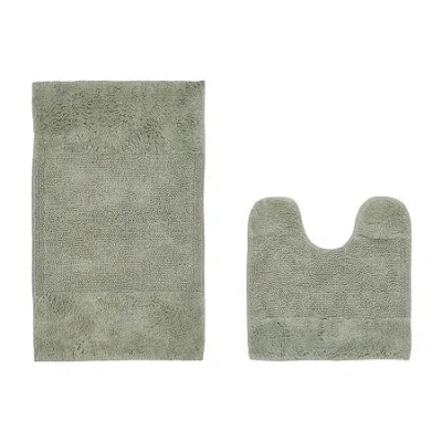 Better Trends Granada Bath Rug In Green