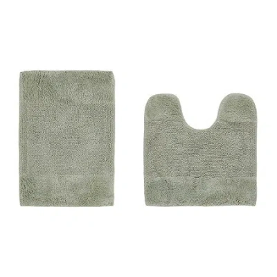 Better Trends Granada Bath Rug In Green
