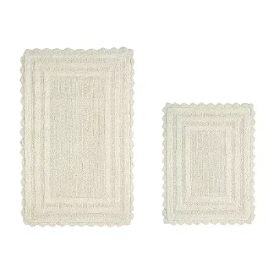 Better Trends Lilly Crochet Bath Rug In Sand