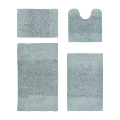 Better Trends Granada Bath Rug In Blue