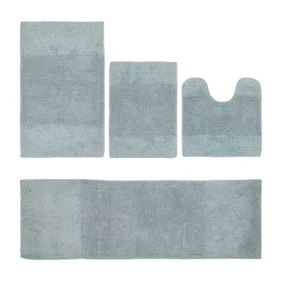 Better Trends Granada Bath Rug In Blue