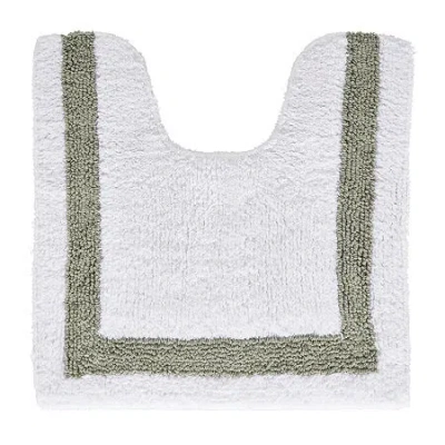 Better Trends Hotel Bath Contour Rug In Green