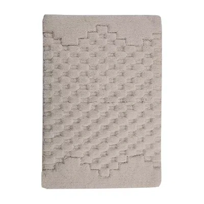 Knightsbridge Melange Bath Rug In Sand