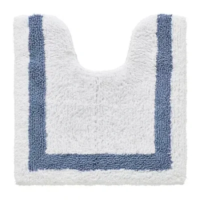Better Trends Hotel Bath Contour Rug In Blue