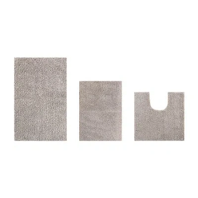 Better Trends Microplush 3-pc. Bath Rug Set In Sand