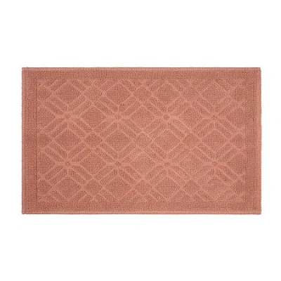 Martex Geo Bath Rug In Pink