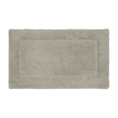 Liz Claiborne Signature Plush Bath Rug In Gray