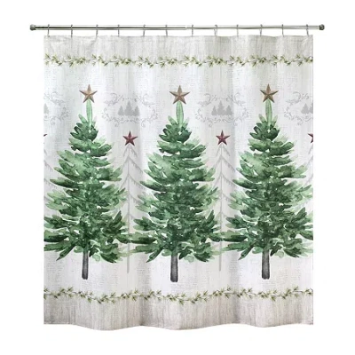 Avanti Trees Shower Curtain In Multi