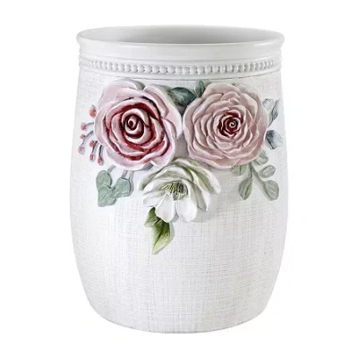 Avanti Spring Garden Trash Can In Pink