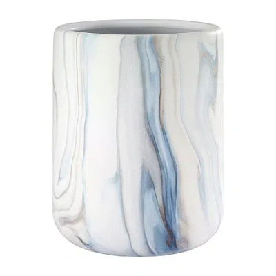 Avanti Waves Trash Can In Blue