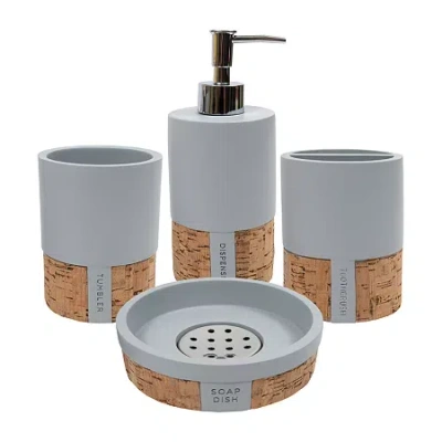Sweet Home Collection Modern 4-pc. Bath Accessory Set In Multi