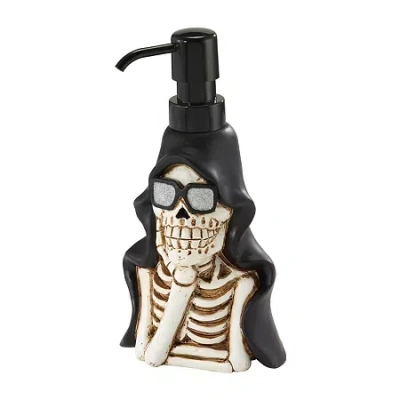 Avanti Cool Skelleton Lotion Pump Soap Dispenser In Black