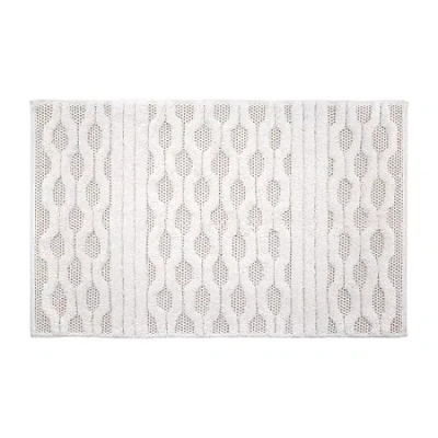Avanti Kyoto Bath Rug In Neutral