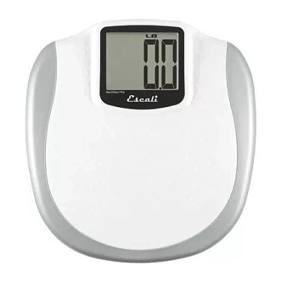 Escali Extra Large Display Bathroom Digital Scale Xl200 In White