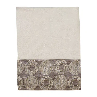 Avanti Galaxy Circles Bath Towel Collection In White