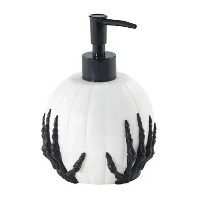 Avanti Black Hands Halloween Lotion Pump In White