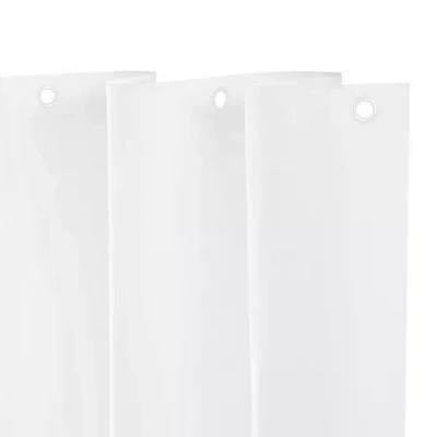 Kenney Lightweight Peva Shower Curtain Liner In White