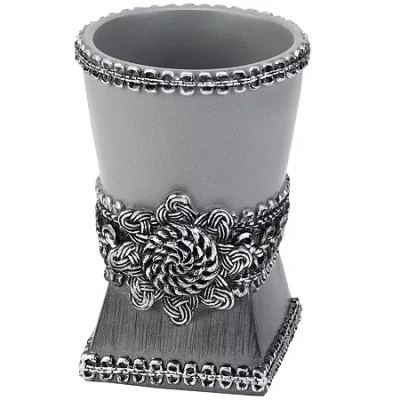 Avanti Braided Medallion Tumbler In Gray