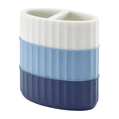 Izod Clubhouse Stripe Toothbrush Holder In Multi