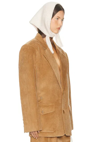 Helsa The Very Oversized Blazer In Brown