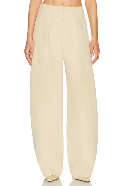 Helsa The Baggy Barrel Trouser In Sand