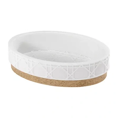 Nicole Miller Lena Soap Dish In White