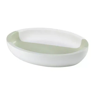 Nicole Miller Tropiluxe Soap Dish In Green