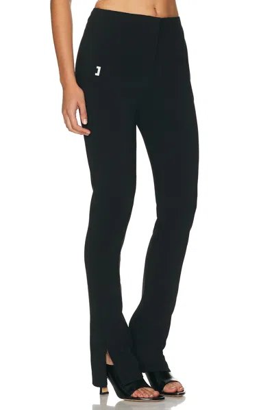 Haelo Brace Waist Slim Trouser In Black