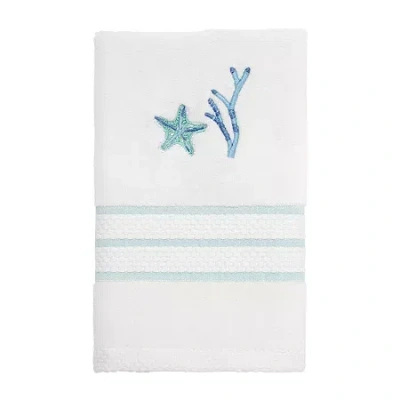 Avanti Ocean Friends Fingertip Towel In White