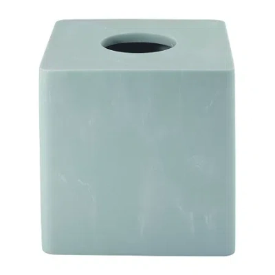 Nicole Miller Kendall Tissue Box Cover In Blue