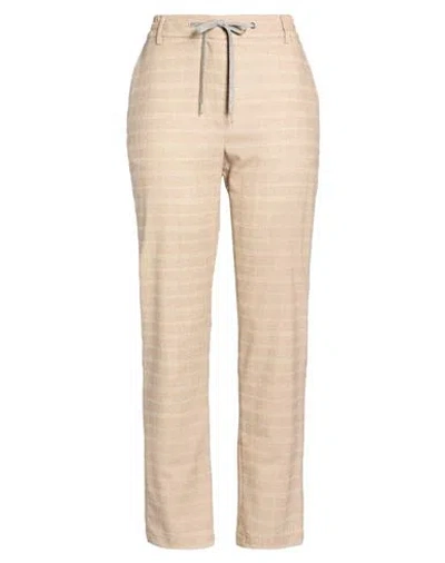 Eleventy Woman Pants Camel Size 4 Wool, Cashmere, Elastane, Polyamide, Polyester In Brown