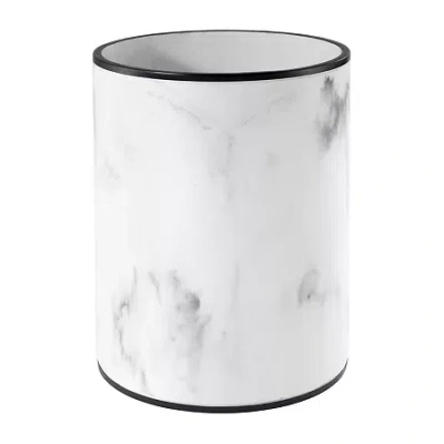 Avanti Jasper Trash Can In White