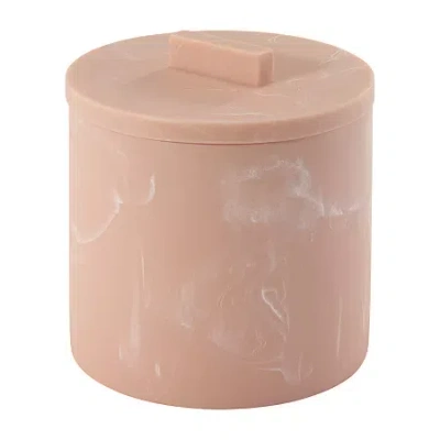 Nicole Miller Kendall Bathroom Canister In Brown